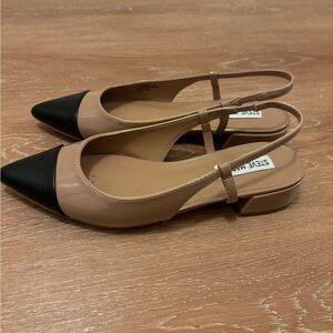 Steve Madden Slingback flats, worn only once